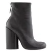 Burberry Ladies Black Anita Block-heel Ankle Boots In Black