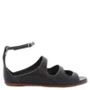 Burberry Ladies Black Kiersten Sandals In Black