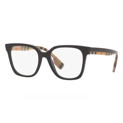 Burberry Ladies Black Square Eyeglass Frames Be2347 3942