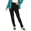 Burberry Ladies Black Zip Detail Jodhpur Leggings In Black
