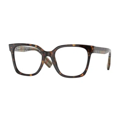 Burberry Ladies Brown Square Eyeglass Frames Be2347 3943