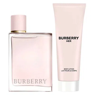 Burberry Ladies  Her Gift Set Fragrances 3614229384147