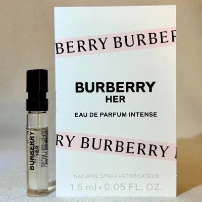 Burberry Ladies  Her Intense Edp Spray 0.05 oz Fragrances 3616305186188 In Transparent