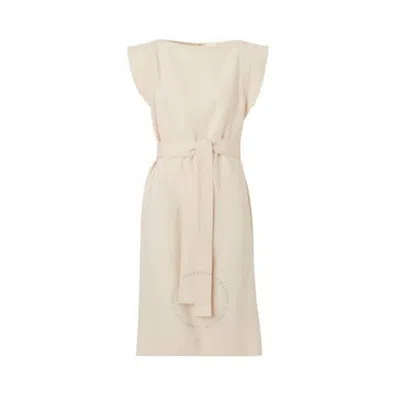 Burberry Woman Midi Dress Beige Size 0 Viscose