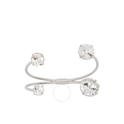 Burberry Ladies Crystal / Palladio Crystal Cuff Bracelet