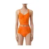 Burberry Ladies Dandelion Polka Dot Print Mohair Wool Brief