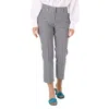 BURBERRY BURBERRY LADIES GINGHAM CROPPED TROUSERS