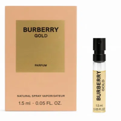 Burberry Ladies Gold Parfum 0.05 oz Fragrances 3616306103283 In Transparent