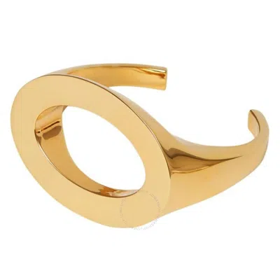 Burberry Ladies Gold-plated Cut-out Detail Cuff