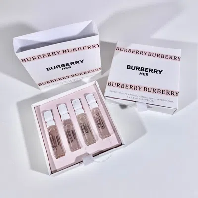 Burberry Ladies Her Gift Set Fragrances 3616304679605 In White
