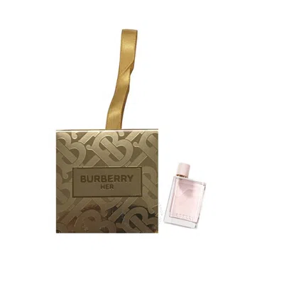 Burberry Ladies Her Ornament Edp Spray 0.16 oz Fragrances 3616302028160 In White
