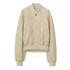 Burberry Quilted Bomber Jacket
