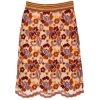 BURBERRY BURBERRY LADIES SODBURY FLORAL EMBROIDERED A-LINE SKIRT