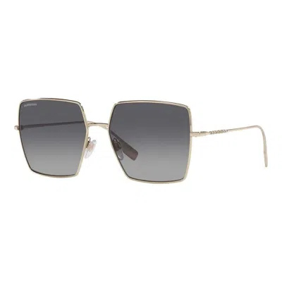 Burberry Ladies' Sunglasses  Daphne Be 3133 Gbby2 In Black