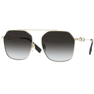 Burberry Ladies' Sunglasses  Emma Be 3124 Gbby2 In Black