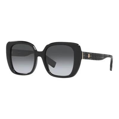 Burberry Ladies' Sunglasses  Helena Be 4371 Gbby2 In Black