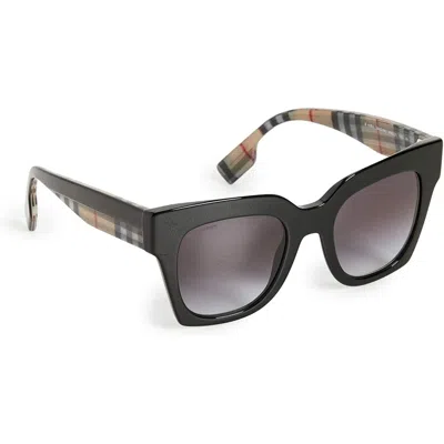 Burberry Ladies' Sunglasses  Kitty Be 4364 Gbby2 In Black