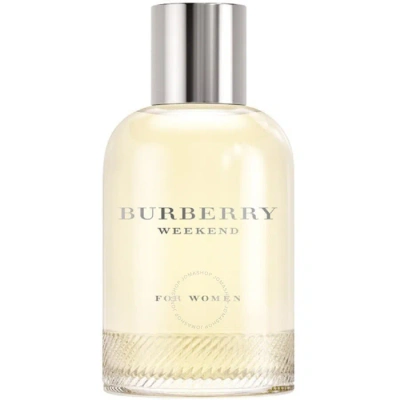 Burberry Ladies Weekend Edp Spray 3.4 oz (tester) Fragrances 3614227748408 In Red   / Blue / Peach