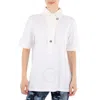 Burberry Ladies White Cotton Polo Shirt In White
