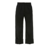 BURBERRY BURBERRY LADIES WOOL SILK CROPPED TAILORED TROUSERS