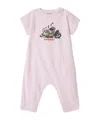 Burberry Ladybug-print Romper In Purple