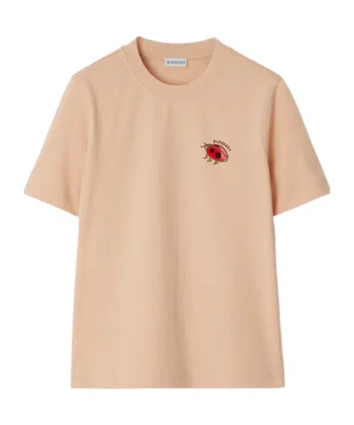 Burberry Ladybug Printed T-shirt In Nude