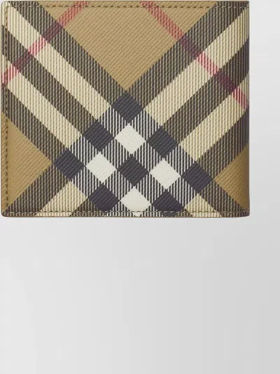 Burberry Lambskin House Check Wallet