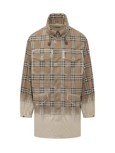 Burberry Lancaster Trench Coat In Brown