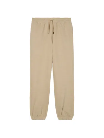 Burberry Landscape-label Track Pants In Brown