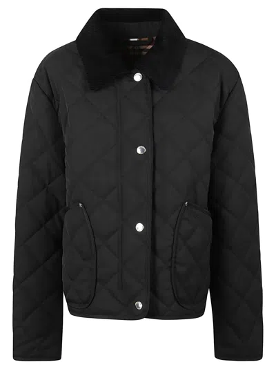 Burberry Lanford Down Jacket In Black
