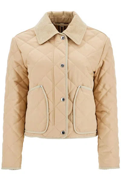 Burberry Jackets In Beige