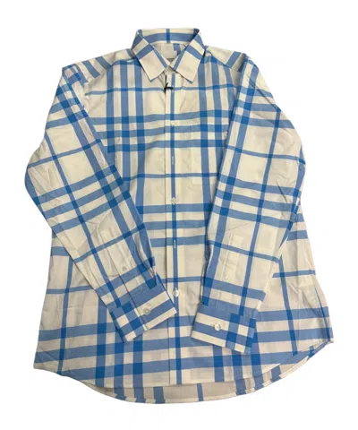 Burberry Lapel Long-sleeved Shirt In Nude