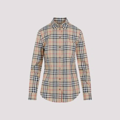 Burberry Lapwig Check Shirt 4 In Brown
