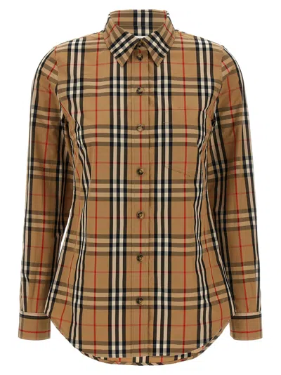 Burberry Lapwing Shirt And Blouse Beige