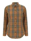 Burberry Lapwing Shirt In Brown