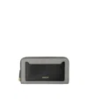 BURBERRY LARGE CANVAS ZIPPER WALLET