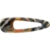 Burberry Large Check Hair Clip In Multi