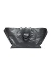 Burberry Large Double Handle Shoulder Bag In Pebble Color