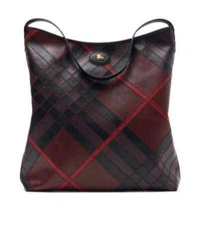 BURBERRY LARGE HIGHLANDS SHOULDER BAG