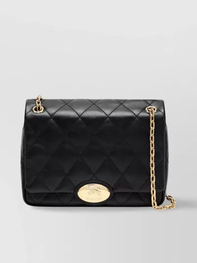 Burberry Large Quilted Chain Strap Shoulder Bag