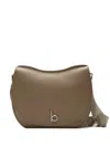 Burberry Large Rocking Horse Satchel Bag In Brown