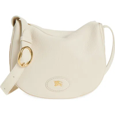 Burberry Tavistock Check Taping Crossbody Bag In Neutral