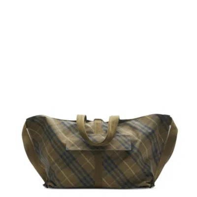 Burberry Large Tent Bag In White