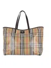 Burberry Highlands Medium Tote Bag In Sand