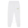 Burberry Larkan Embroidered Floral Cotton Jogging Pants