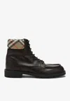 Burberry Men Black Leather Boots, 7 Luxury Boots For Men Darveys In Brown