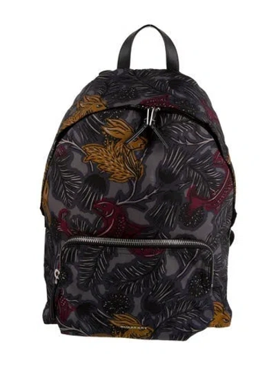 Pre-owned Burberry Leather Backpack In Black