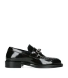 BURBERRY LEATHER BARBED LOAFERS