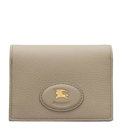 Burberry Leather Bloomsbury Card Holder In Pink
