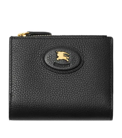 Burberry Leather Bloomsbury Wallet In Black